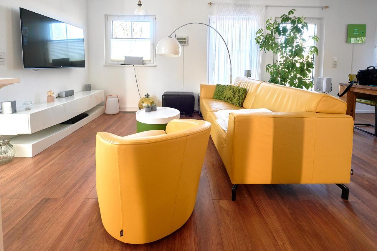 Fleesentraum Seevilla Kormoran - Direkt Am Fleesensee - Familien Und Aktivurlauber - Whirlpool Sauna Garten Nintendo - Sup Kanu Kajak Inklusive Göhren-Lebbin Dış mekan fotoğraf